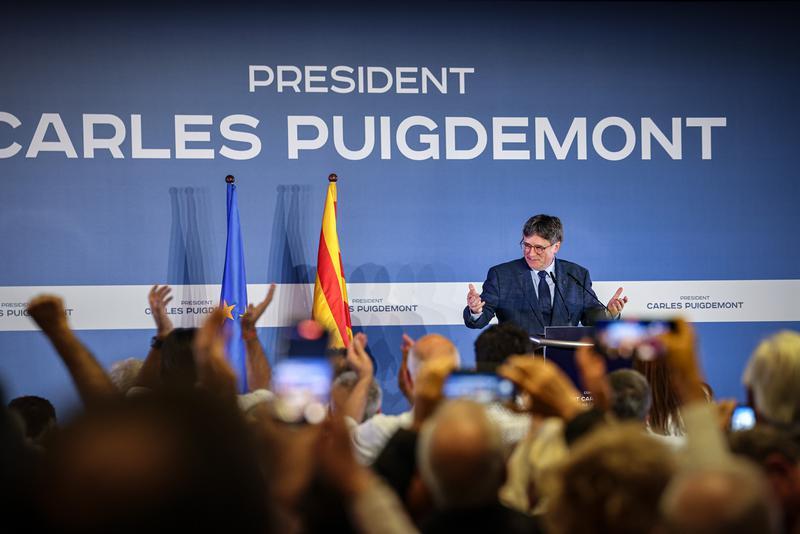 Puigdemont moves to <strong>Northern Catalonia</strong> for election campaign
